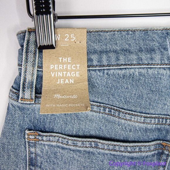 NEW Madewell The Perfect Vintage Jean in Heathcote Wash, 25 - Picture 10 of 15